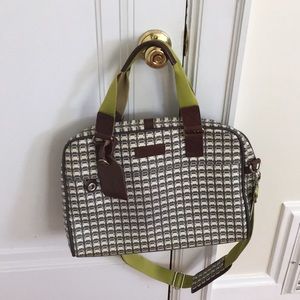 Orla Kiely Car Print Messenger Bag